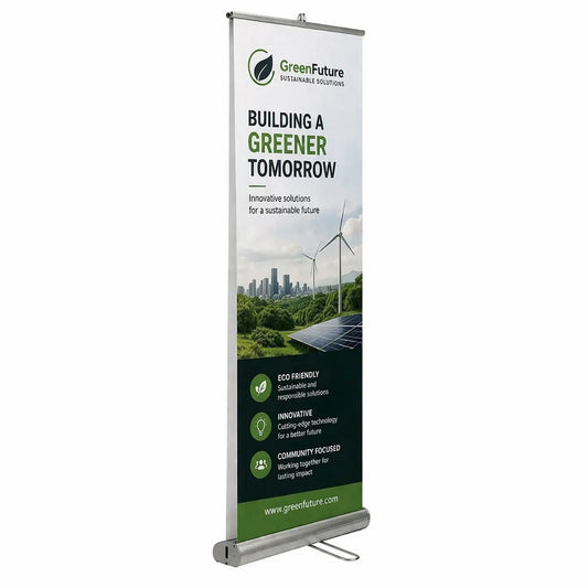 Double Sided Retractable Banner Stand