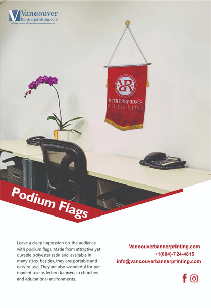 Podium Flags