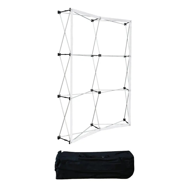 Single Sided Curved Fabric Popup Displays