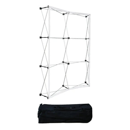 Single Sided Curved Fabric Popup Displays