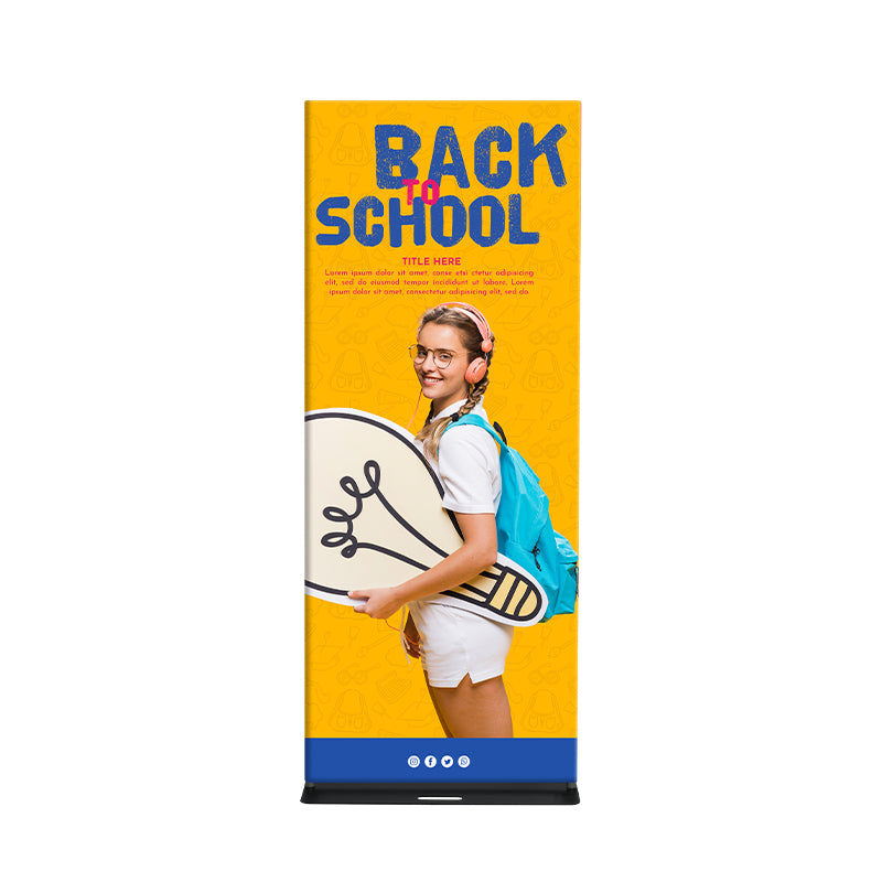 Fabric Banner Stand-Premium