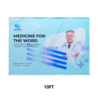 Single-Sided Straight Fabric Popup Displays
