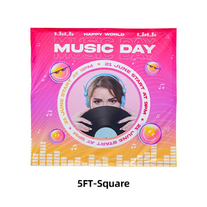 Single-Sided Straight Fabric Popup Displays
