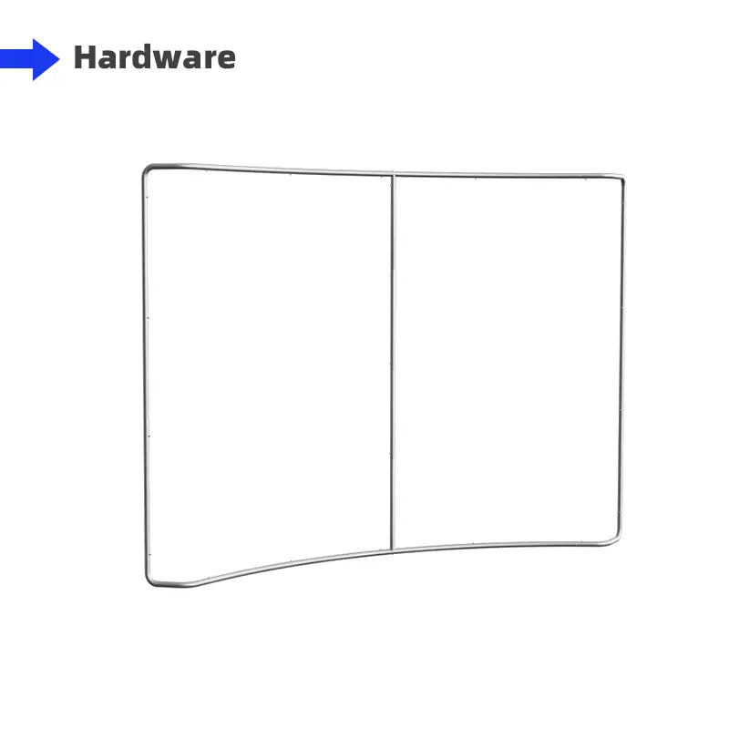 Curved Tension Fabric Display