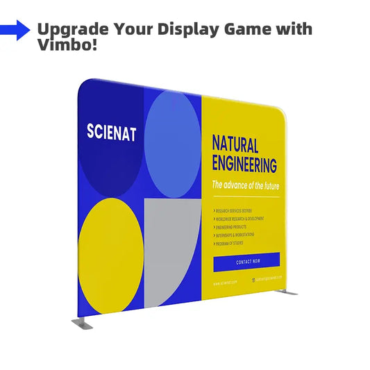 Ez Tube Tension Fabric Display (Round Corners)
