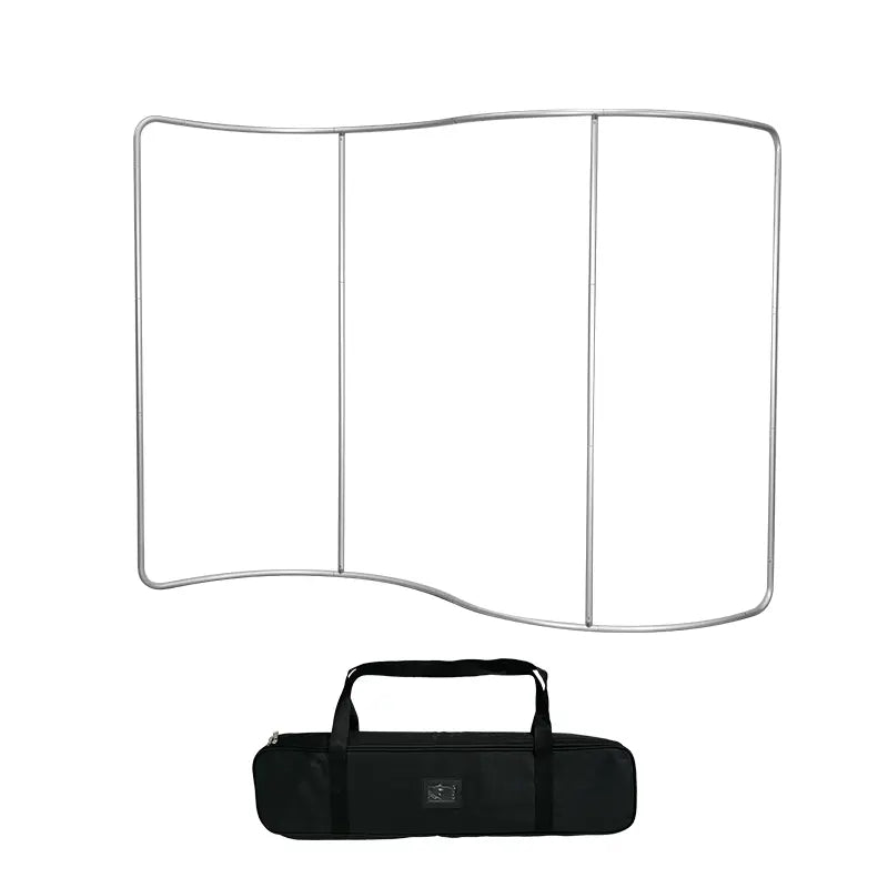 S Shape Wave Backdrop