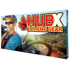 15 ft. RPL Fabric Pop Up 89"h Straight Display