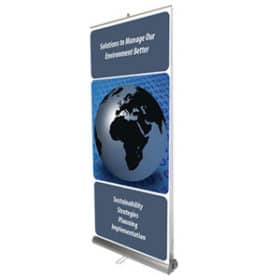 Double Sided Retractable Banner Stand
