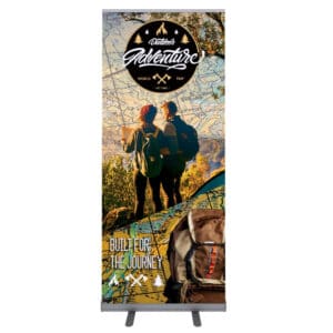 Alternative view of 39" Eco Retractable Banner Stand