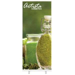 Alternative view of 28" Eco Retractable Banner Stand