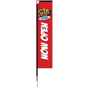 Alternative view of Rectangular flag