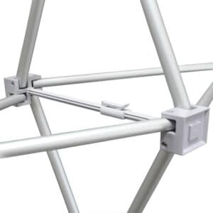 Alternative view of 30 ft. RPL Fabric Pop Up 89"h Straight Display