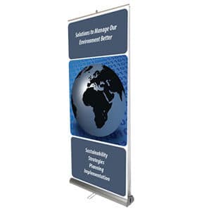 Double Sided Retractable Banner Stand