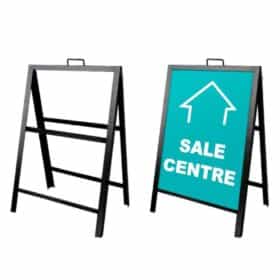 go4prints-Sidewalk-sign-A-frame-North-Vancouver-Signage-and-banner-printing-Best-Metal-sandwich-board-Small-Size