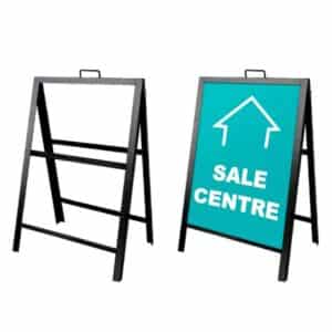go4prints-Sidewalk-sign-A-frame-North-Vancouver-Signage-and-banner-printing-Best-Metal-sandwich-board-Small-Size