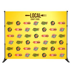 step and repeat banner stand - go 4 prints - North vancouver