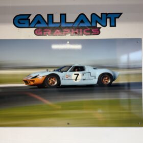 Alupanel sign for an office